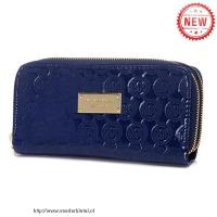 michael kors jet set monogram spiegel metalen groot blauw portefeuilles Portemonnee Mobiel ap6vg751